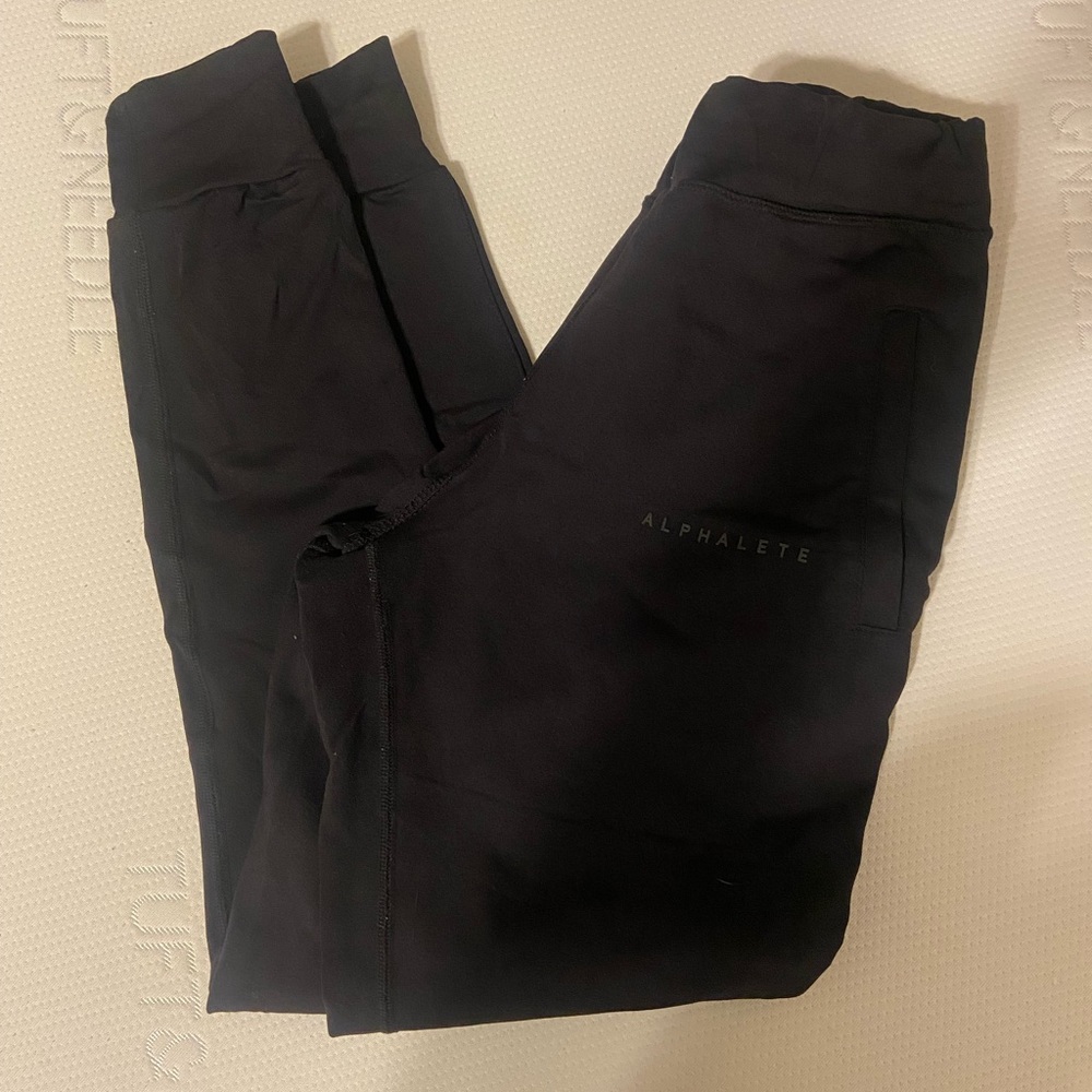 ALPHALETE Black Joggers